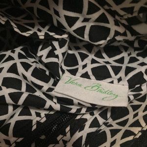 Black and white Vera Bradley purse